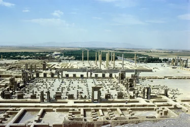 View of the Site from Above, Achaemenian Period, c.515 BC